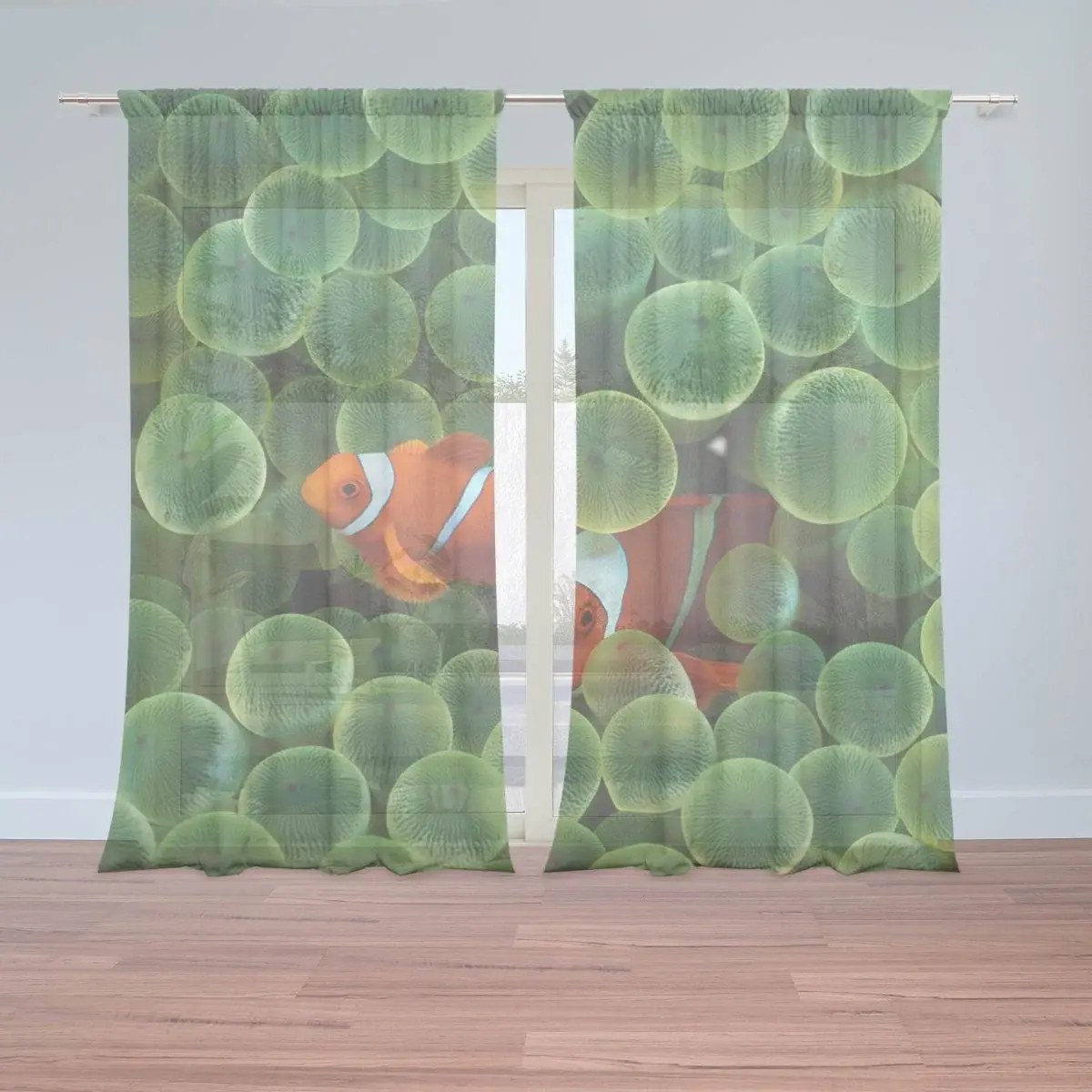 Záclony Klaun očkatý: 2ks 150x250cm