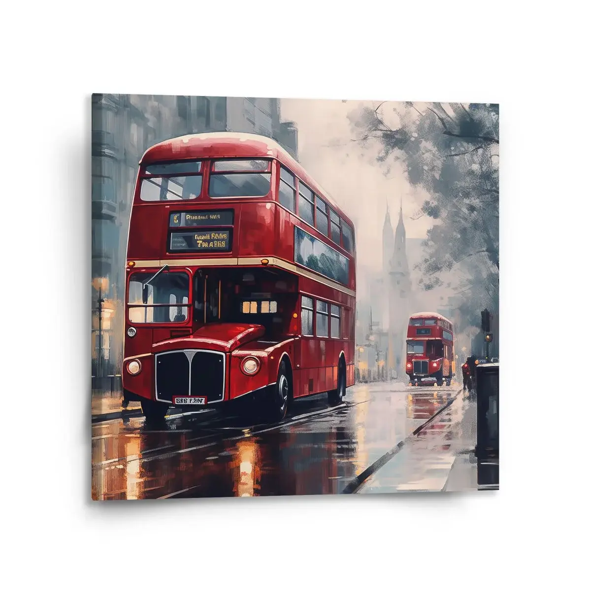 Obraz Londýn Double-decker 2 - 110x110 cm