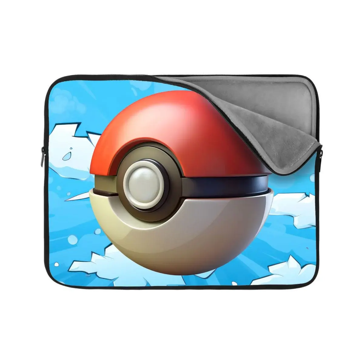 Obal na notebook Pokemon ball Obloha - 17"