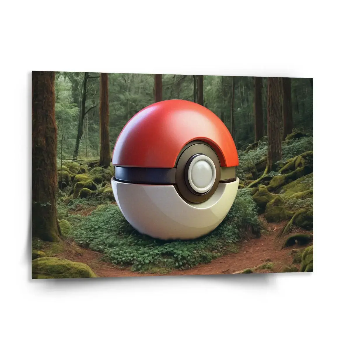 Obraz Pokemon ball Les - 150x110 cm