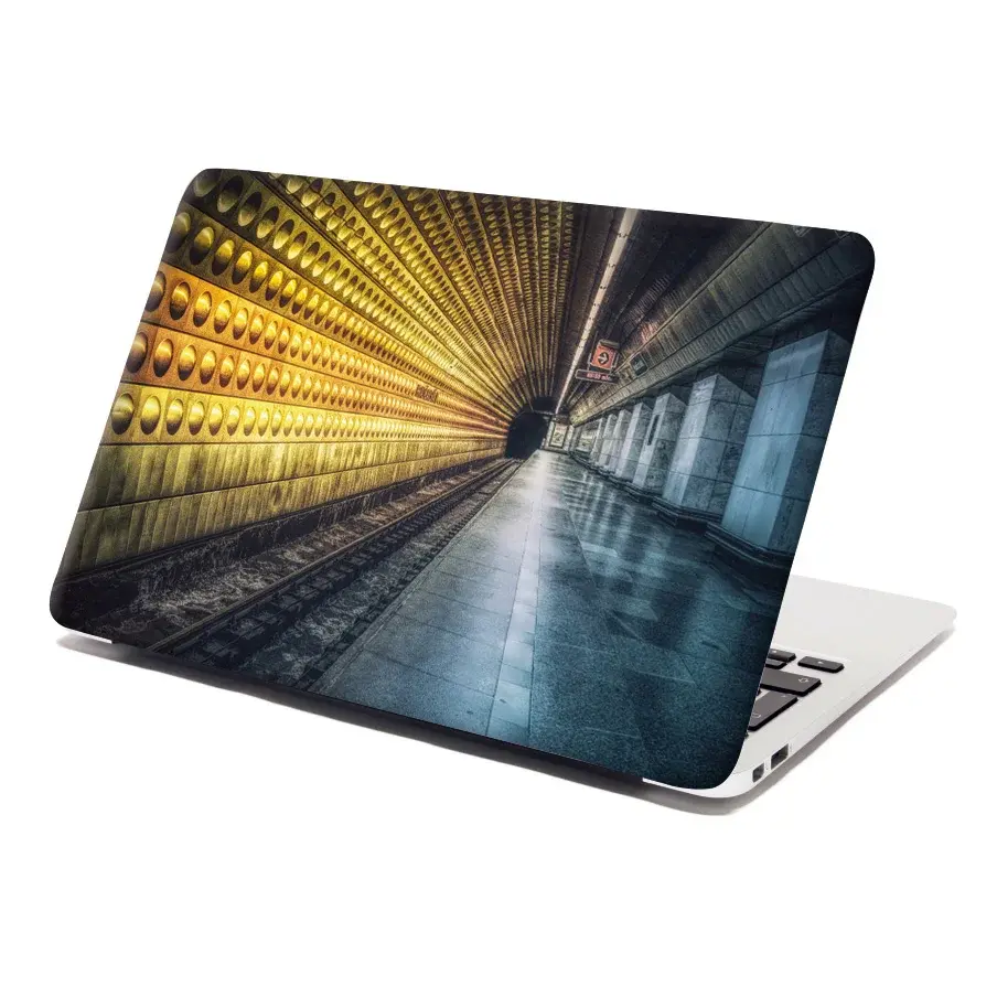 Samolepka na notebook Pražské metro - 29x20 cm