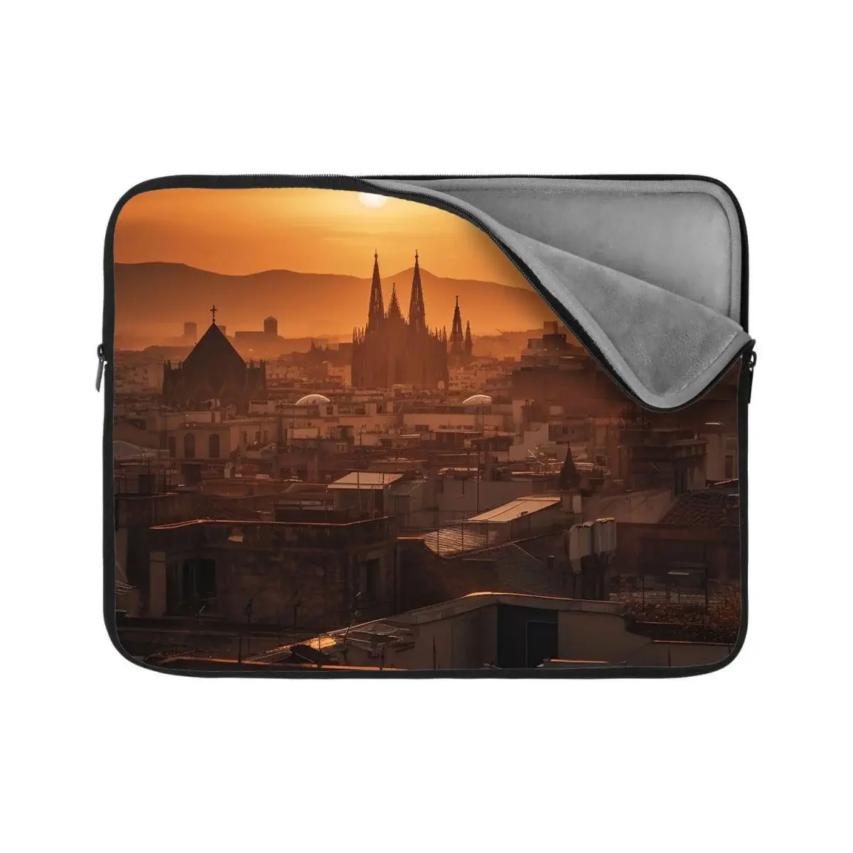 Obal na notebook Barcelona Night Skyline - 15,6"