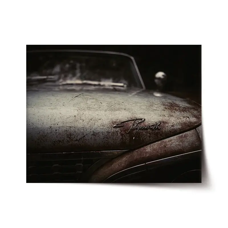Plakát Veterán Plymouth - 90x60 cm