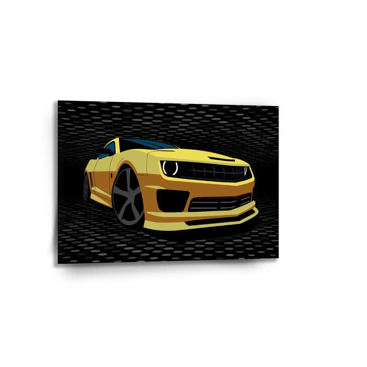 Obraz Chevrolet Camaro Puntíky - 90x60 cm