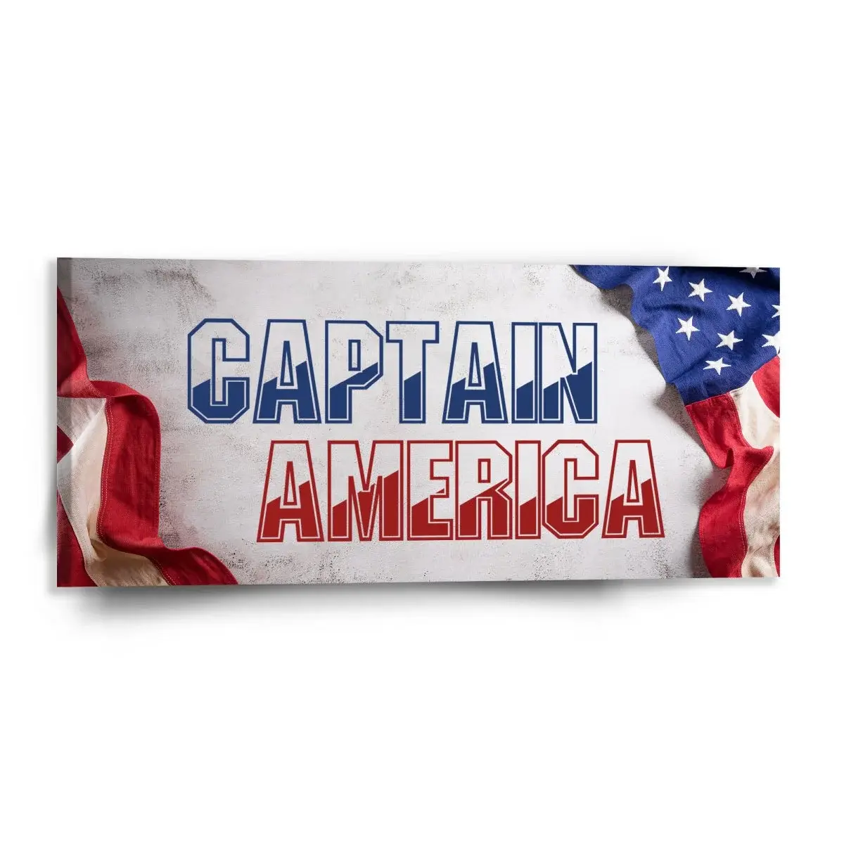 Obraz Kapitán Amerika Vlajka - 110x50 cm