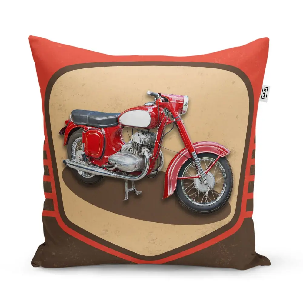 Polštář Jawa panelka Vintage - 50x50 cm