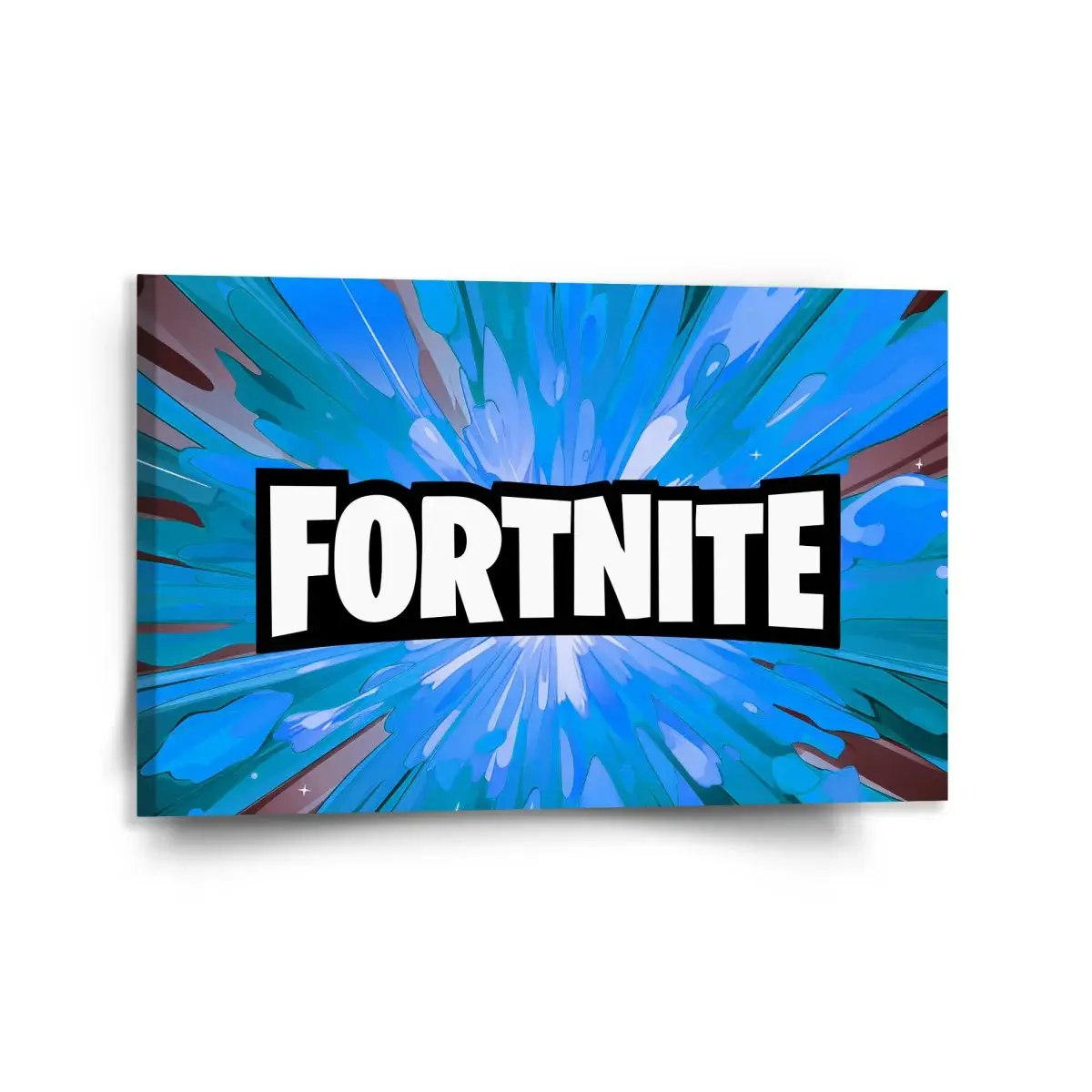 Obraz FORTNITE modrá - 120x80 cm