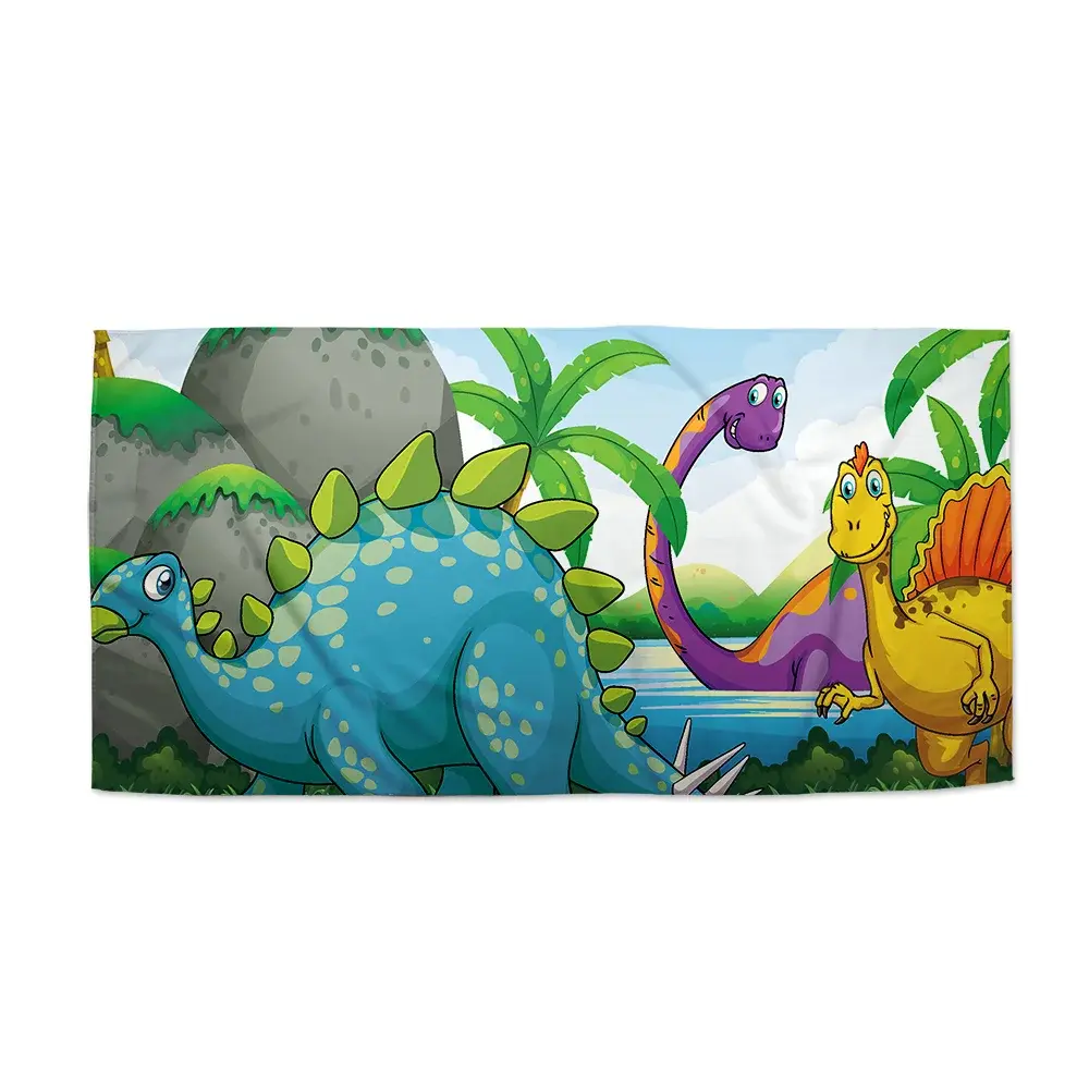 Ručník Dinosauři 3 - 70x140 cm