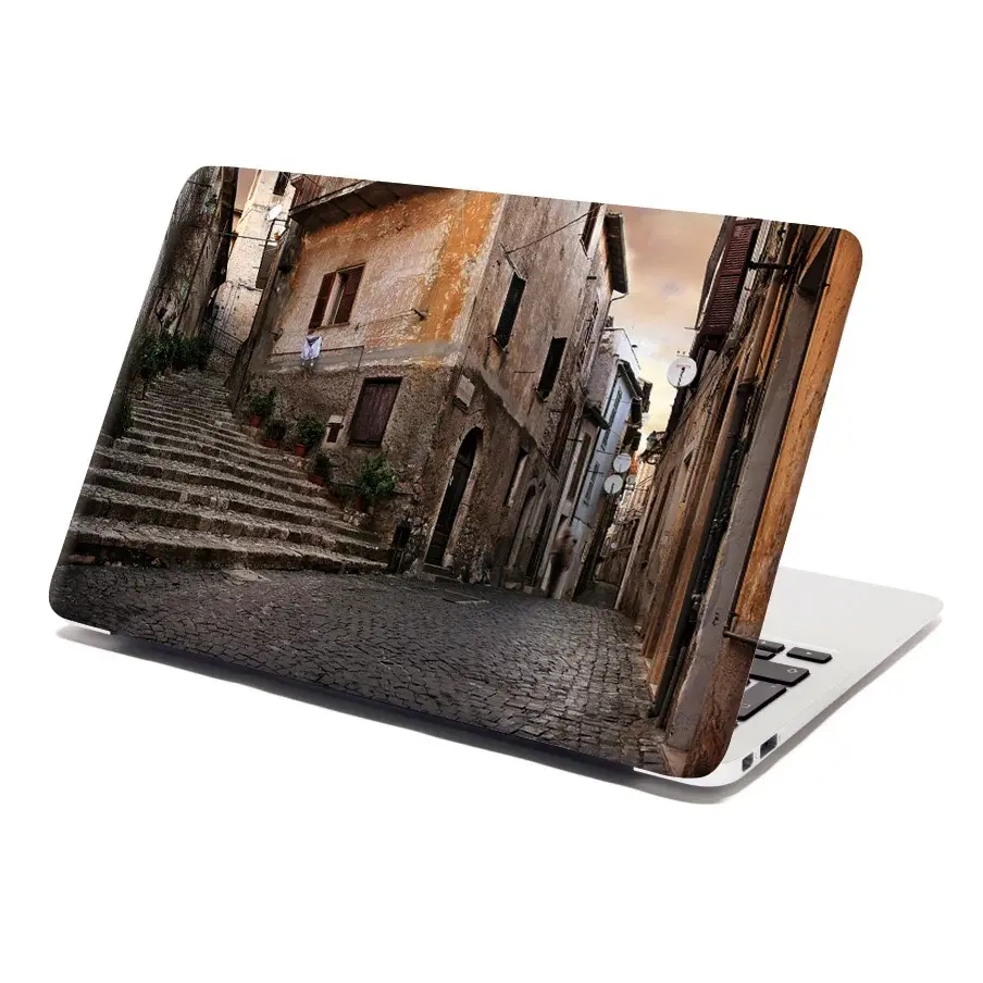 Samolepka na notebook Starý dům 2 - 29x20 cm