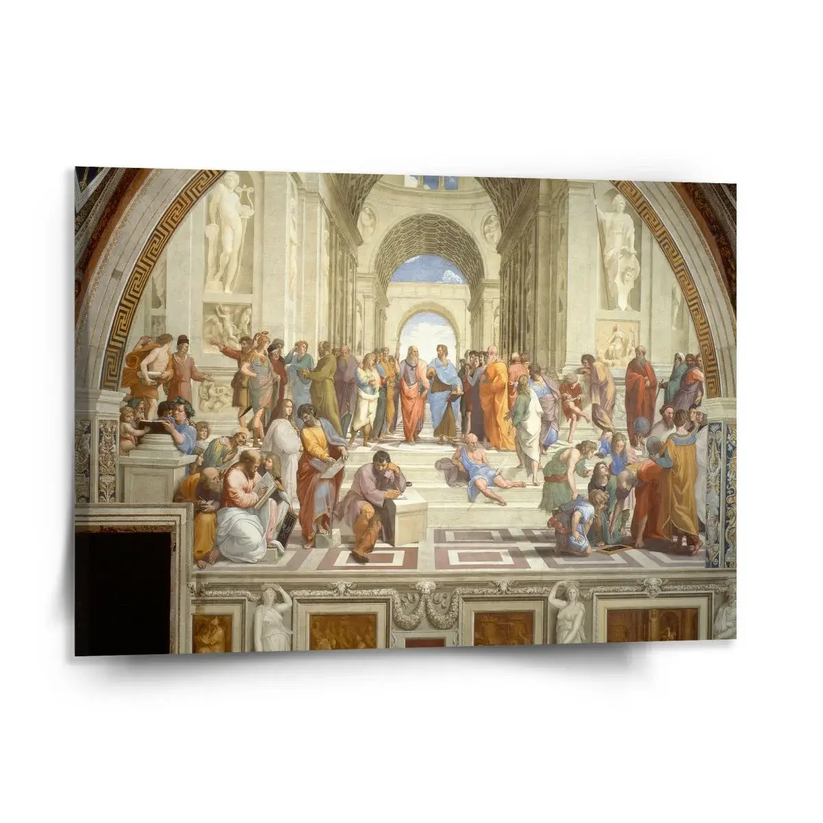 Obraz Athénská škola - Raffael Santi - 150x110 cm