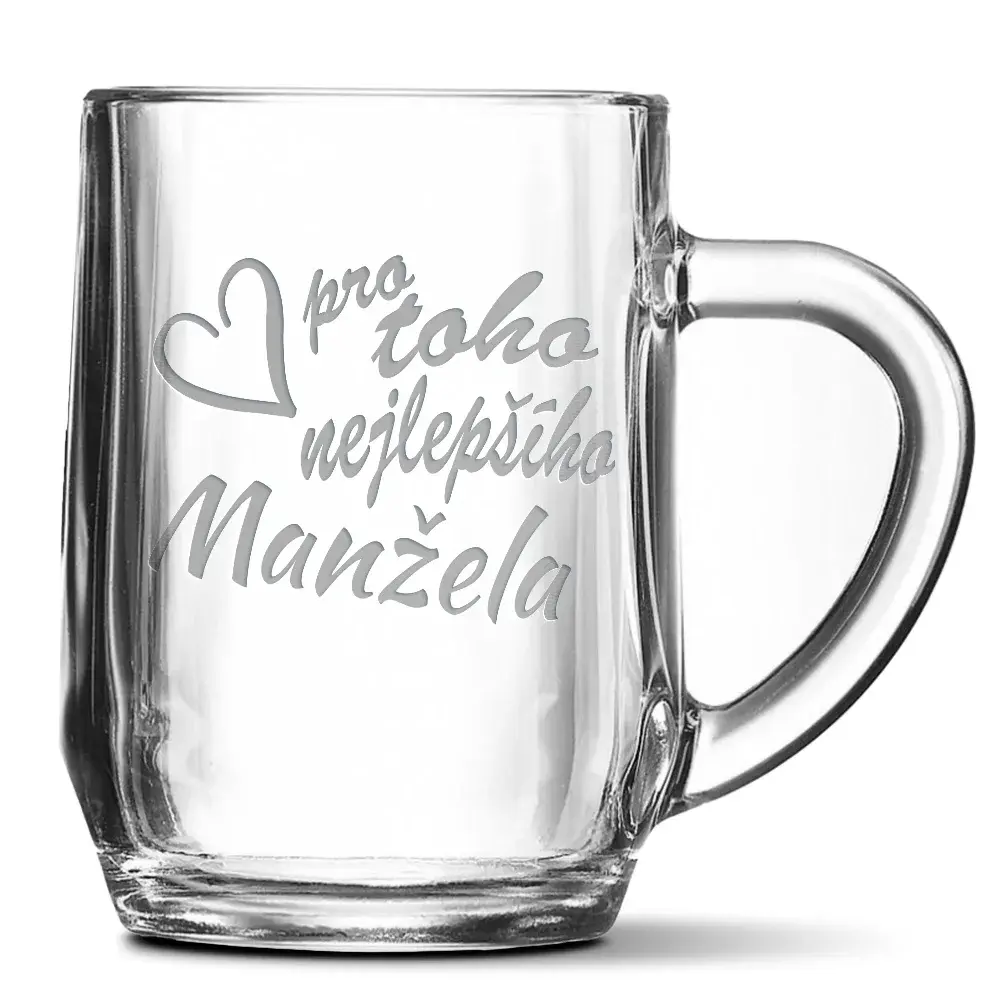 Půllitr Pro toho nejlepšího manžela: 0,5