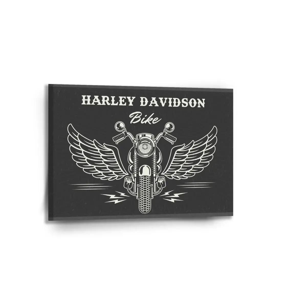 Obraz Harley-Davidson S křídly - 90x60 cm
