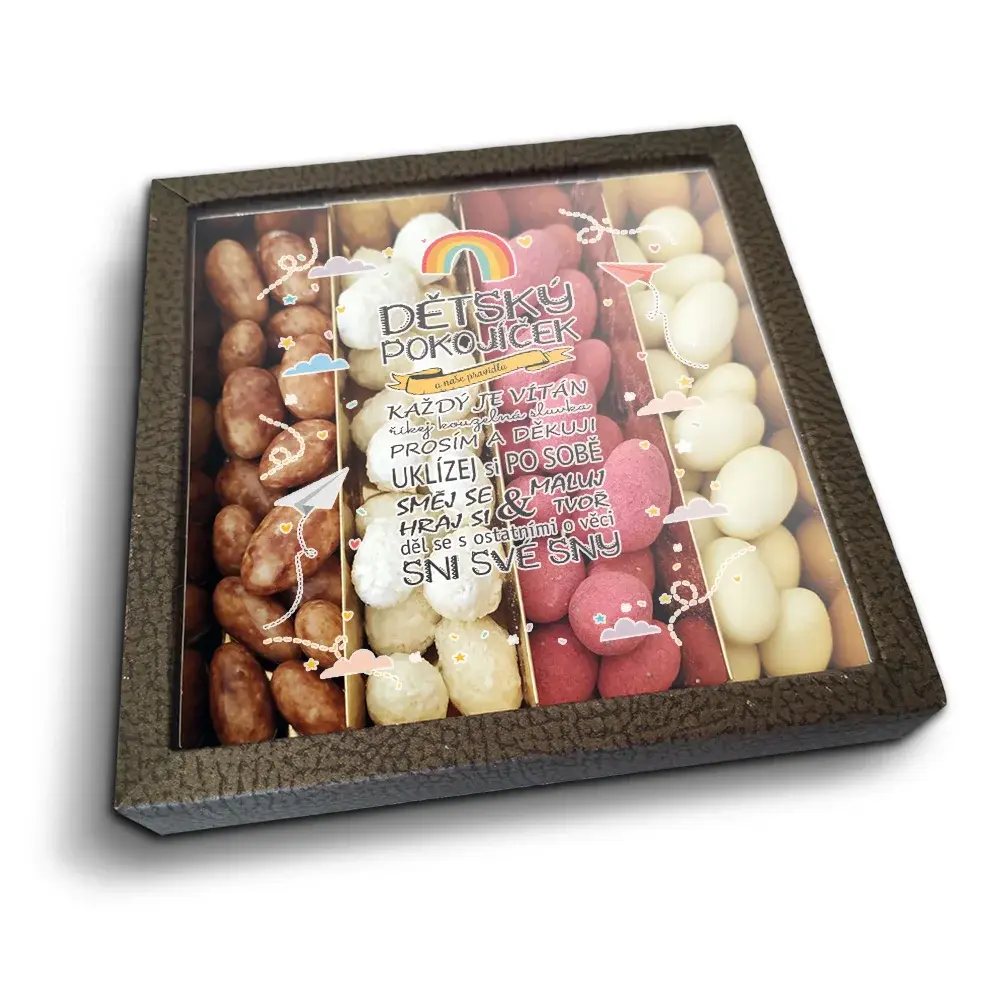 Mandle v čokoládě Dětský pokojíček - 4x 80g