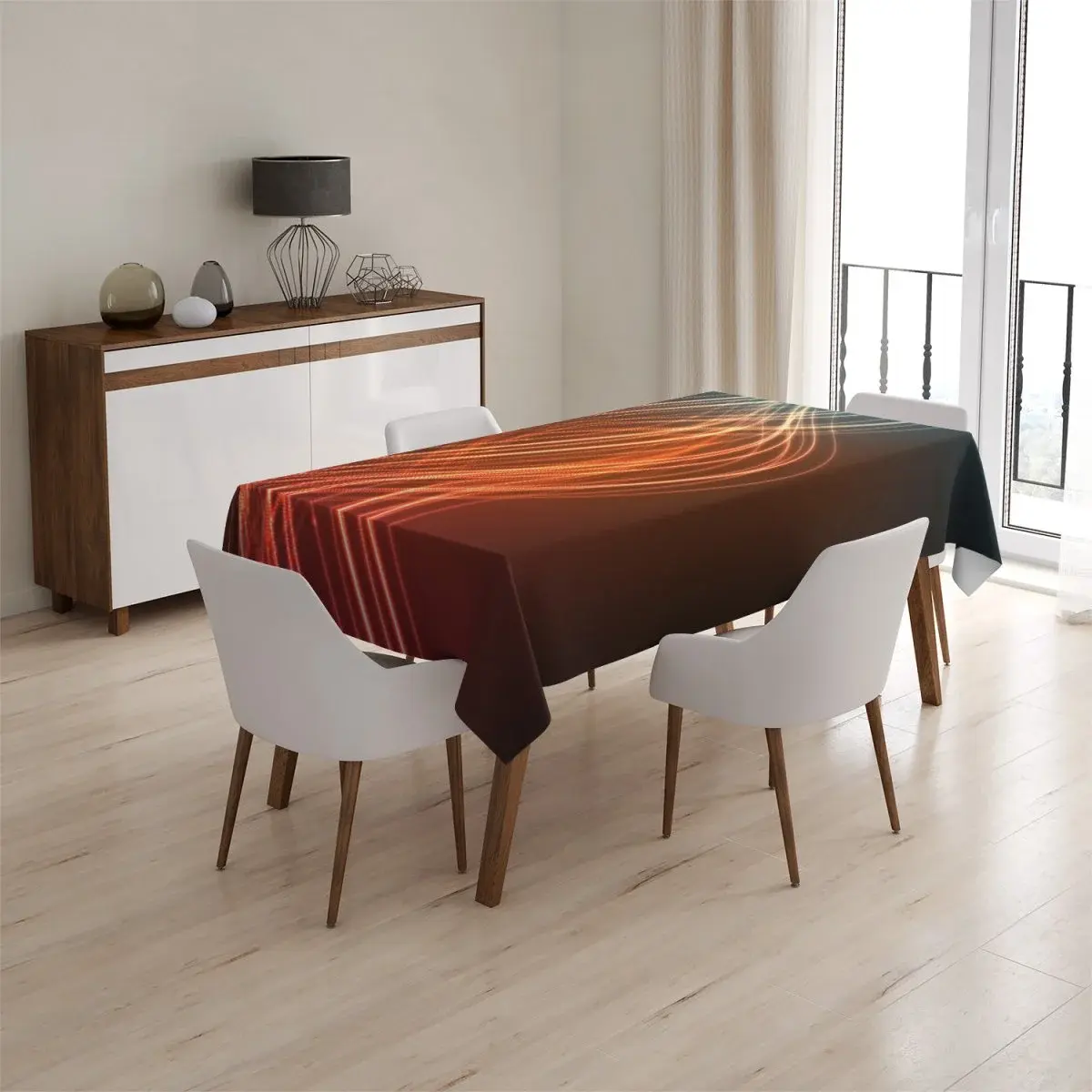 Ubrus Abstrakce strip - 145x240 cm