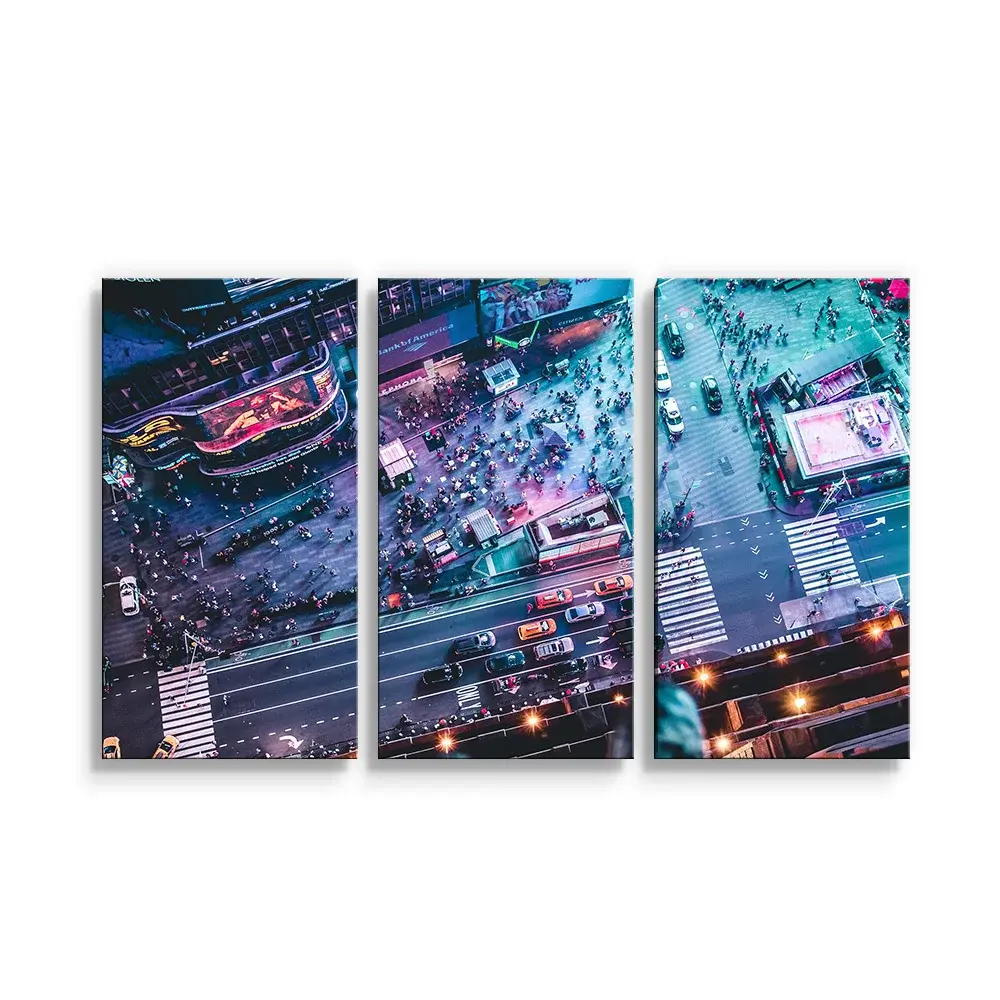 Obraz - 3-dílný Pohled z výšky - 120x80 cm