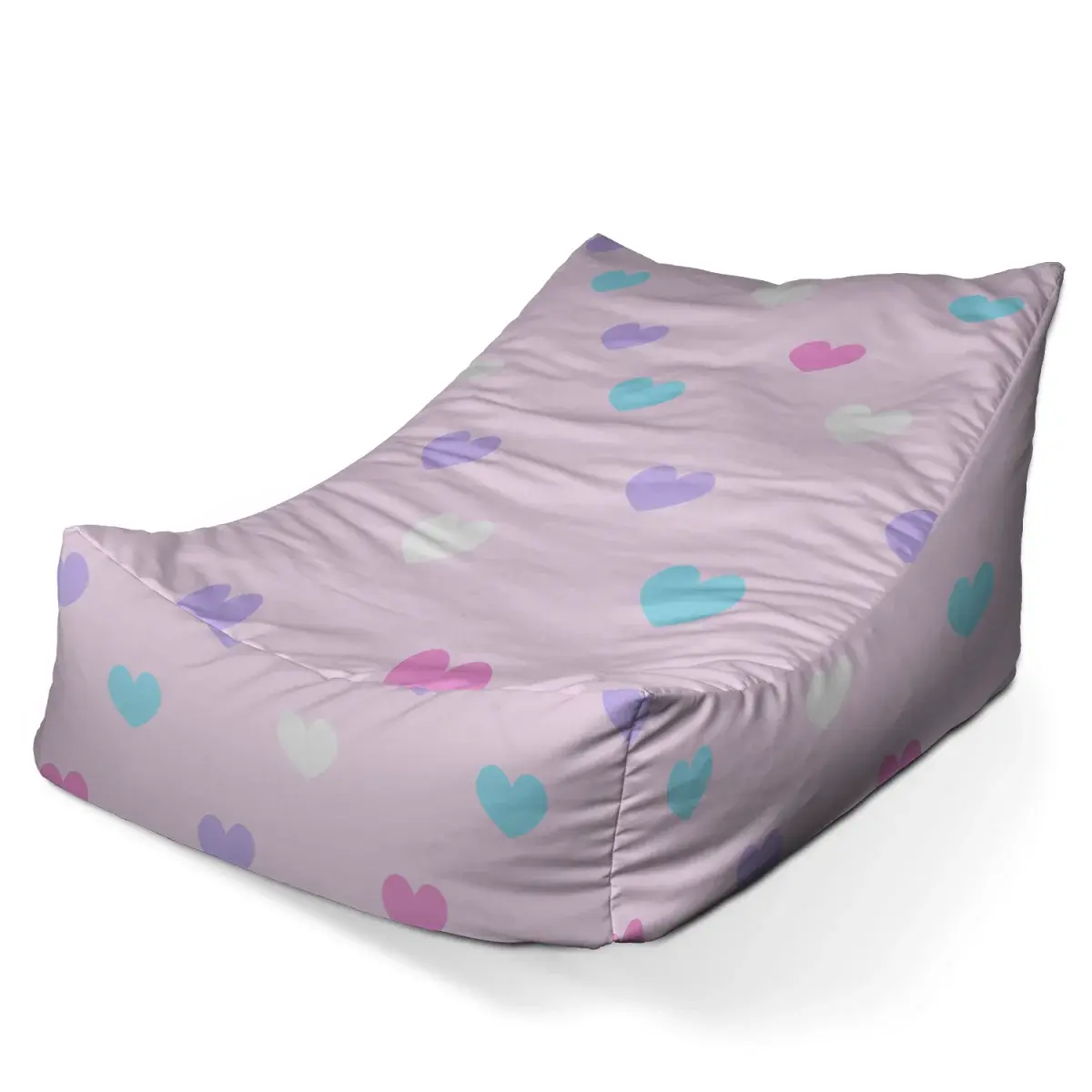 Sedací vak Lounge Srdce vedle srdce - 120 x 100 x 80 cm