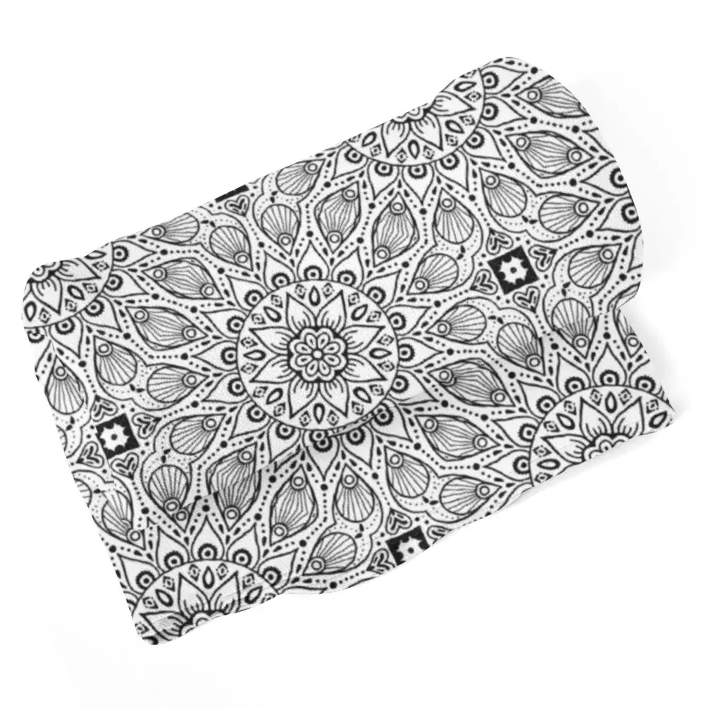 Deka Bílé mehendi - 150x120 cm