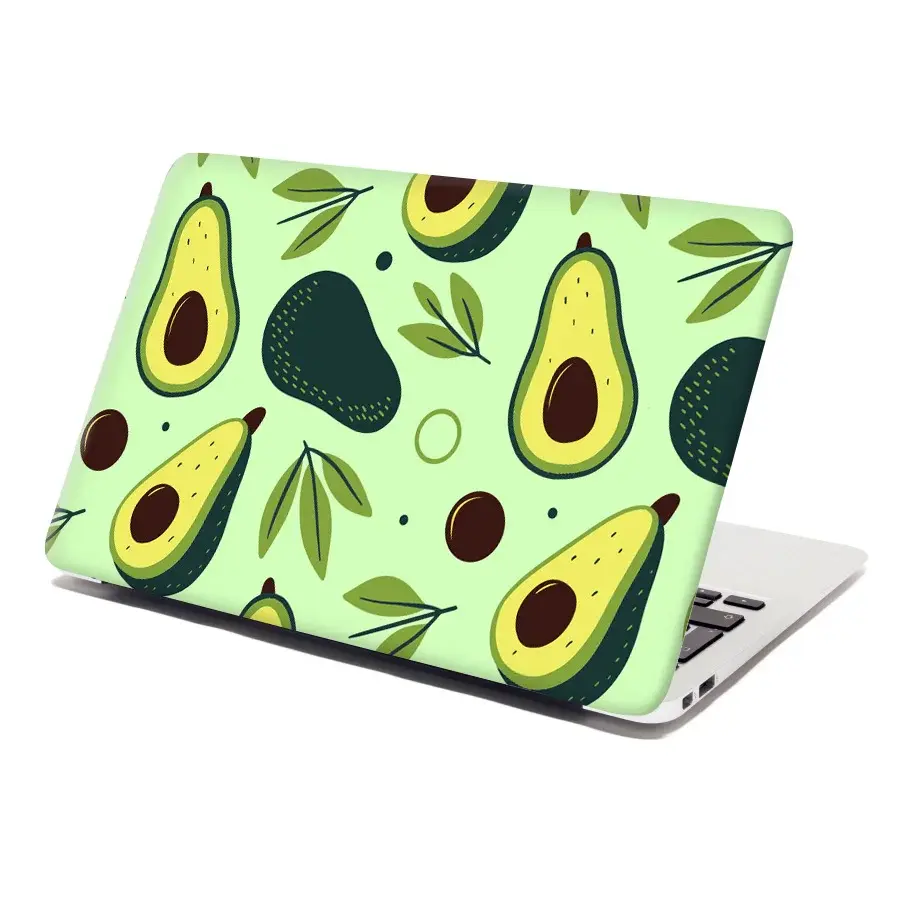Samolepka na notebook Kreslené avokádo - 29x20 cm