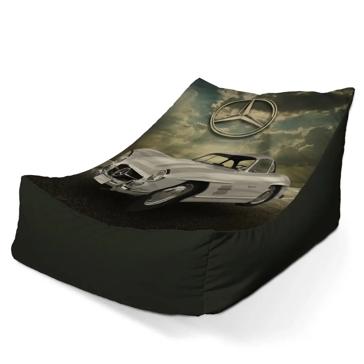 Sedací vak Lounge Mercedes-Benz 300 SL Na silnici - 80 x 95 x 50 cm