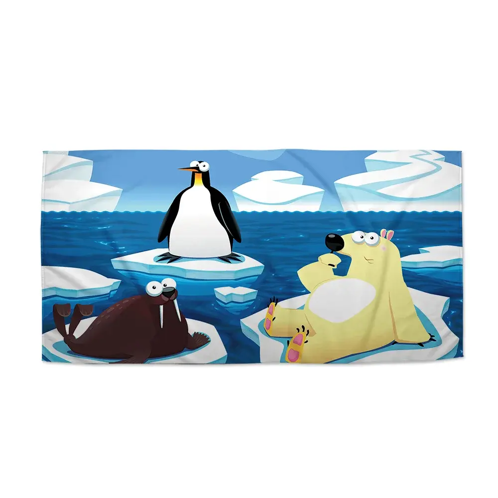 Ručník Lední zvířátka - 30x50 cm