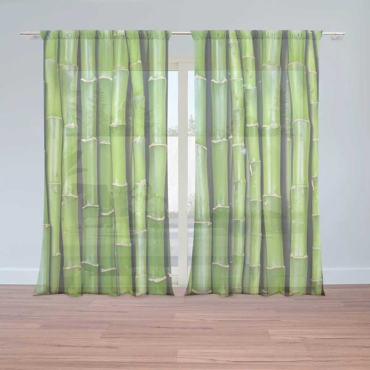 Záclony Bambus: 2ks 150x250cm