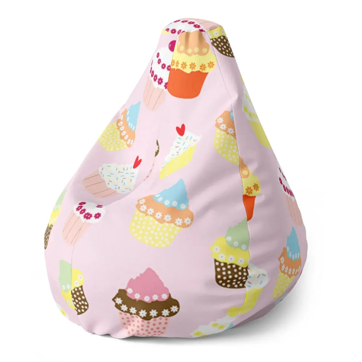 Sedací vak Pear Muffiny - 140 x 100 x 25 cm