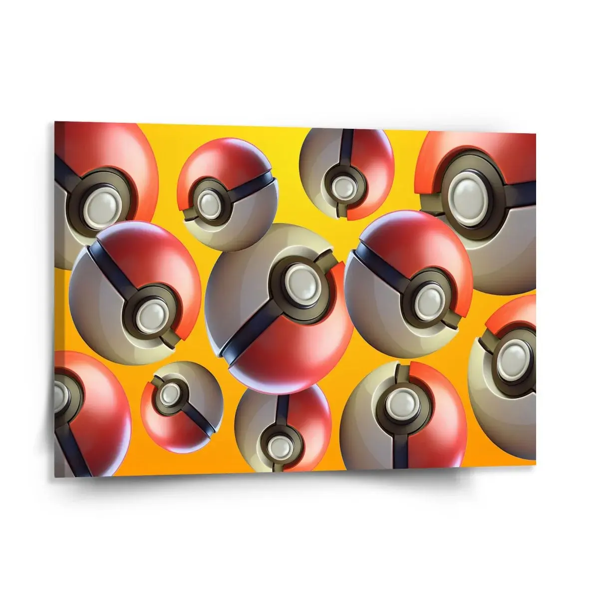 Obraz Pokemon ball Pattern - 150x110 cm