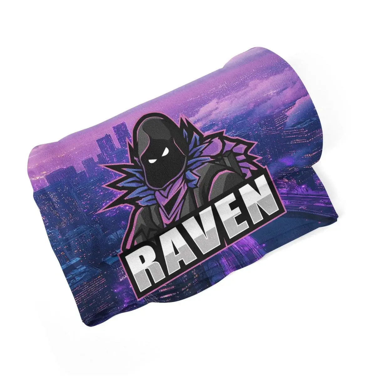Deka FORTNITE RAVEN Steampunk město - 190x140 cm