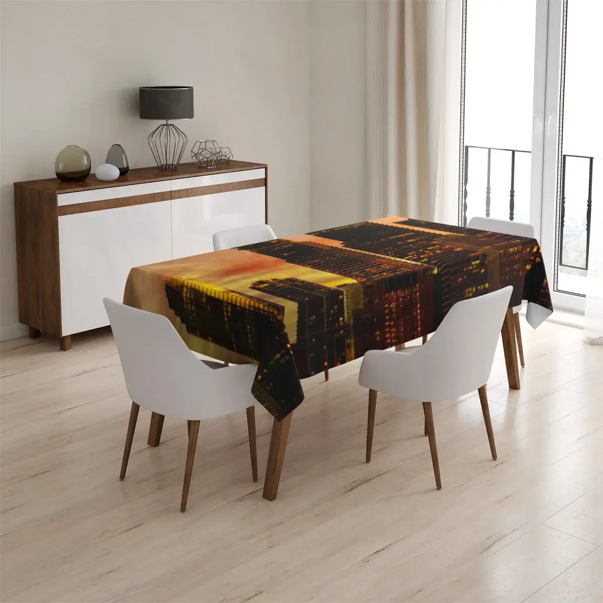 Ubrus Mrakodrapy - 130x170 cm