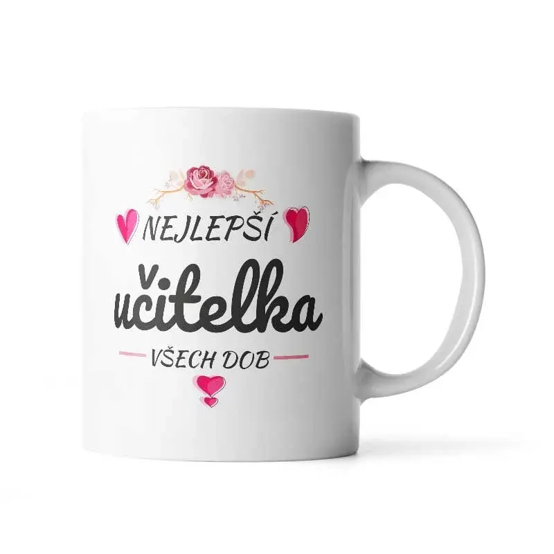 Hrnek Nejlepší učitelka všech dob - 890 ml - XXL