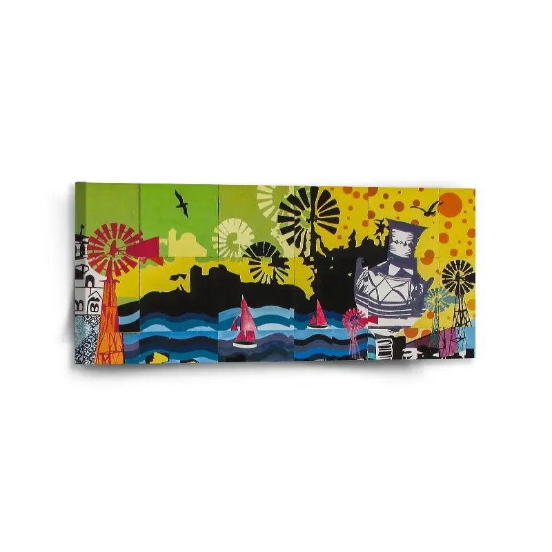 Obraz Malba - 110x50 cm