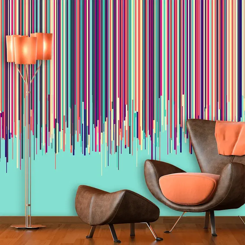 Tapeta Stékající barva - 125x75 cm