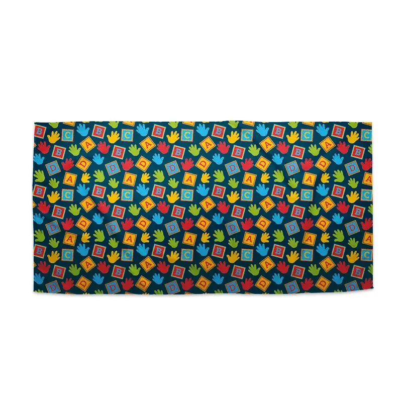 Ručník ABC - 50x100 cm