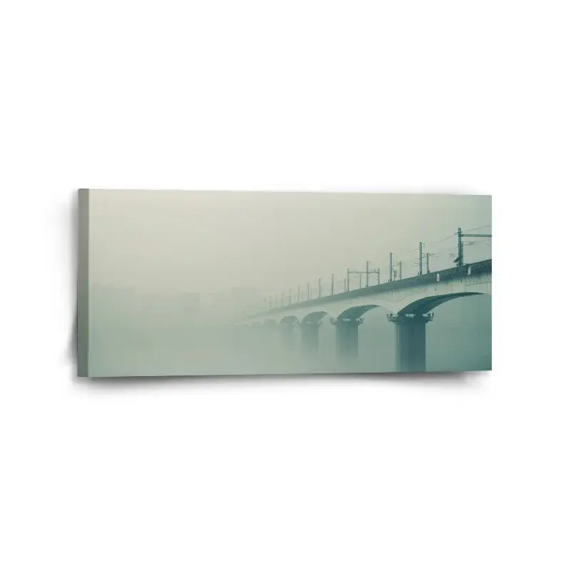 Obraz Železniční most - 110x50 cm