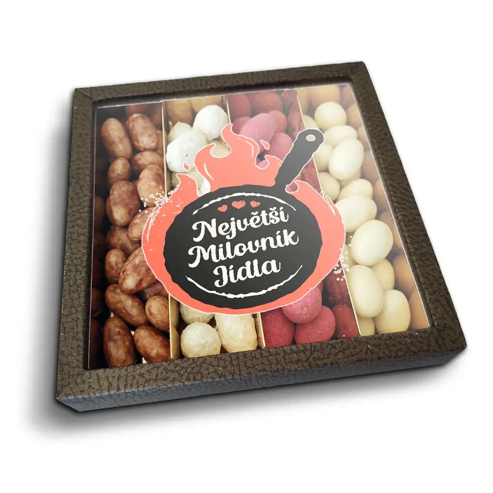 Mandle v čokoládě Největší milovník jídla - 4x 80g