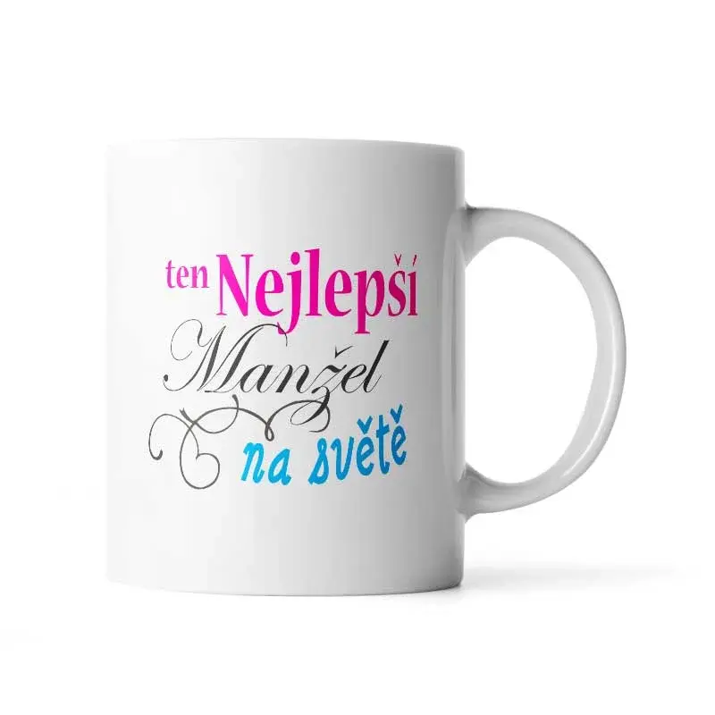 Hrnek Ten nejlepší manžel na světě - 890 ml - XXL