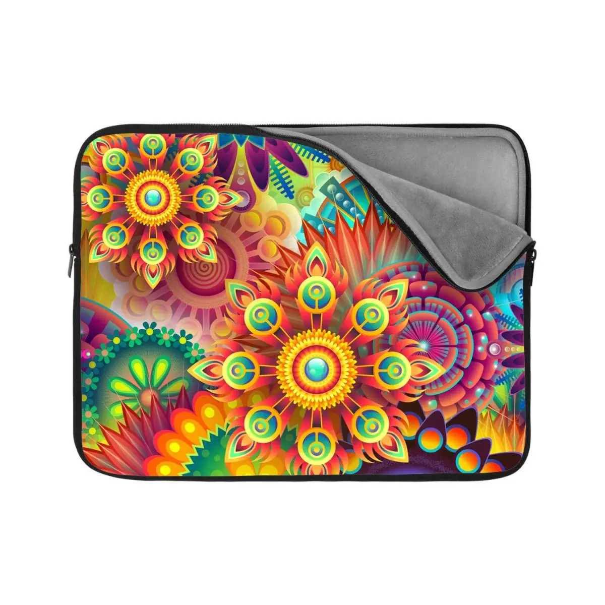 Obal na notebook Barevné obrazce - 17"