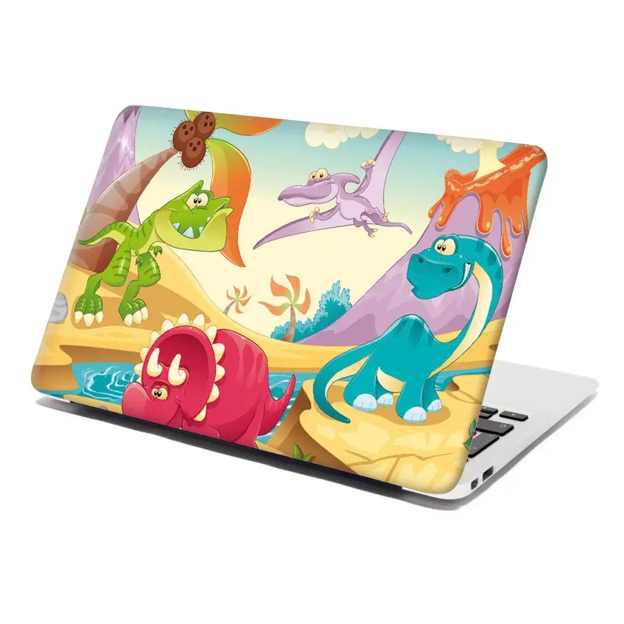 Samolepka na notebook Dinosauři 5 - 29x20 cm