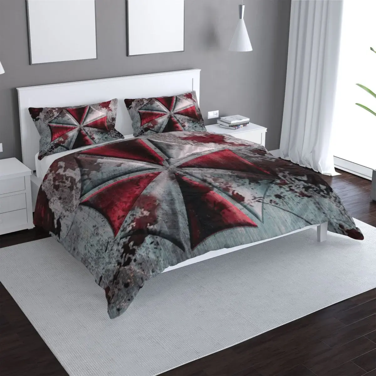 Povlečení Resident Evil Umbrella Corporation Steel - 140x220 / 90x70