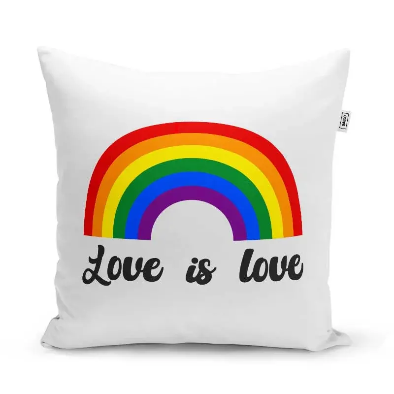 Polštář Love is love 2: 40x40 cm