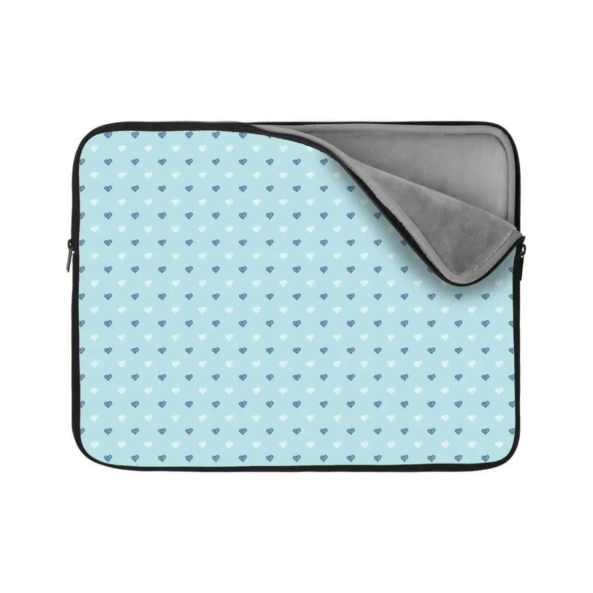Obal na notebook Srdce na modré - 17"