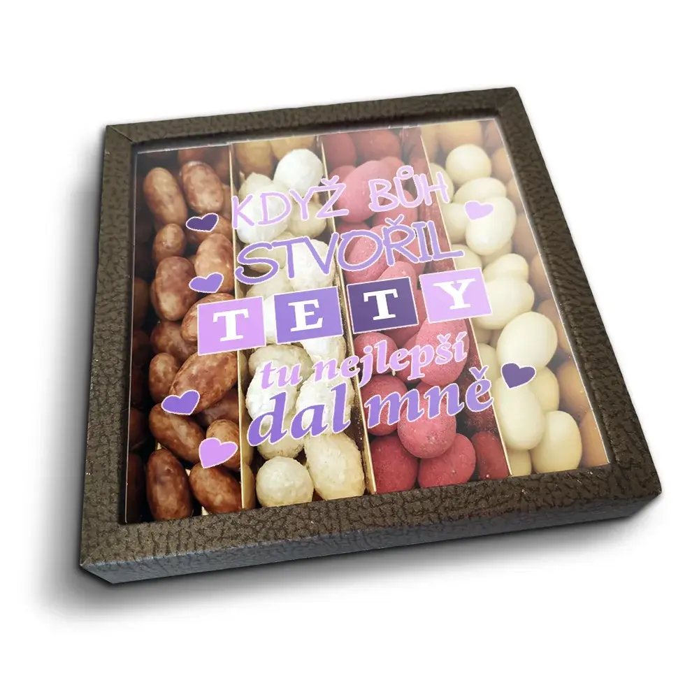 Mandle v čokoládě Když Bůh stvořil tety - 4x 80g