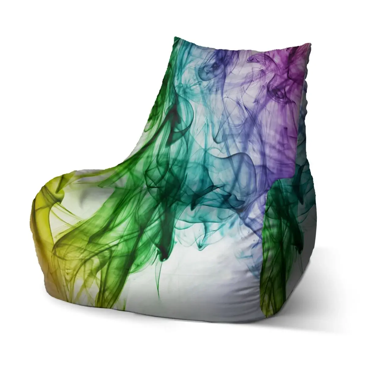 Sedací vak Bean Barevný efekt - 100 x 90 x 45 cm