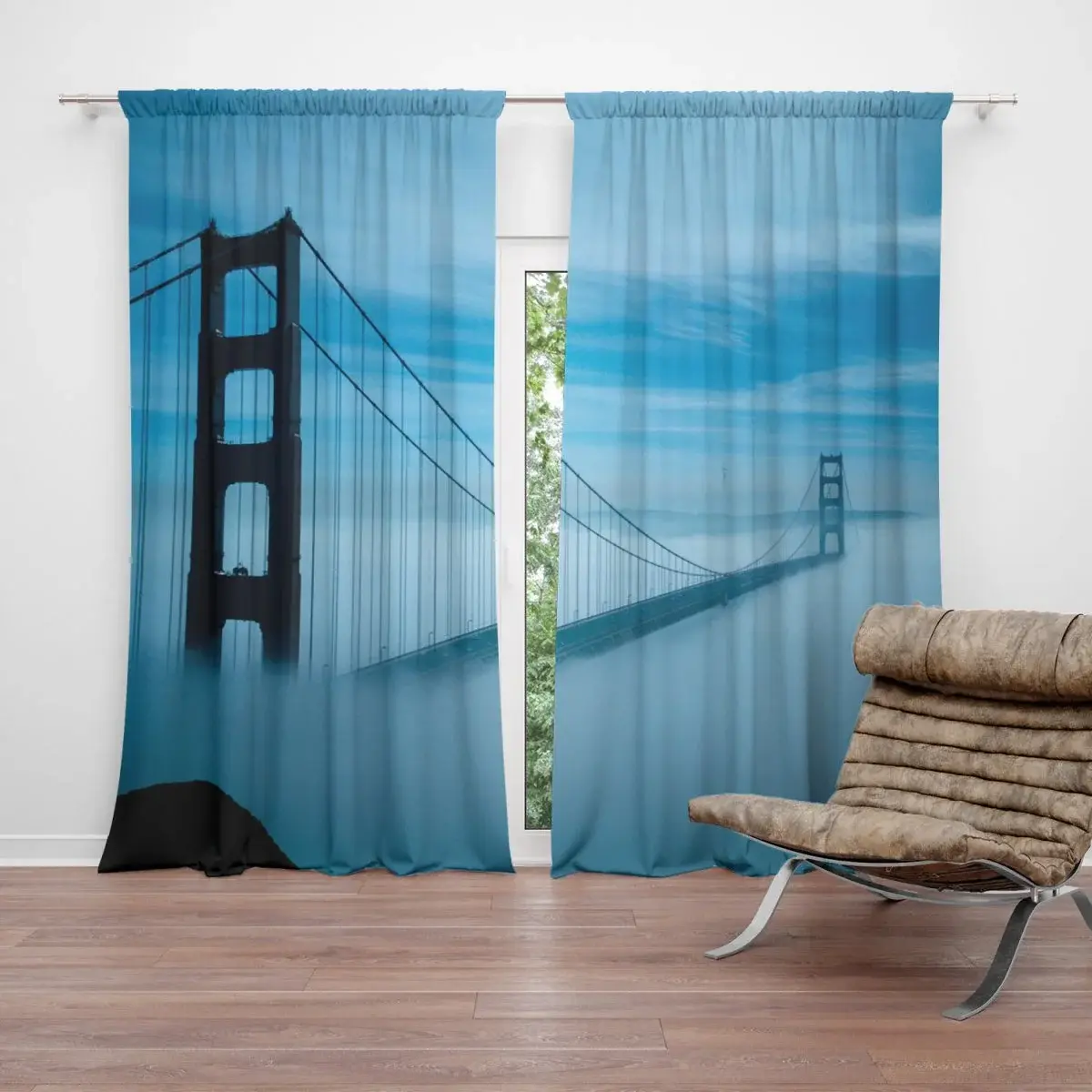 Závěs Golden Gate 3: 2ks 140x250cm