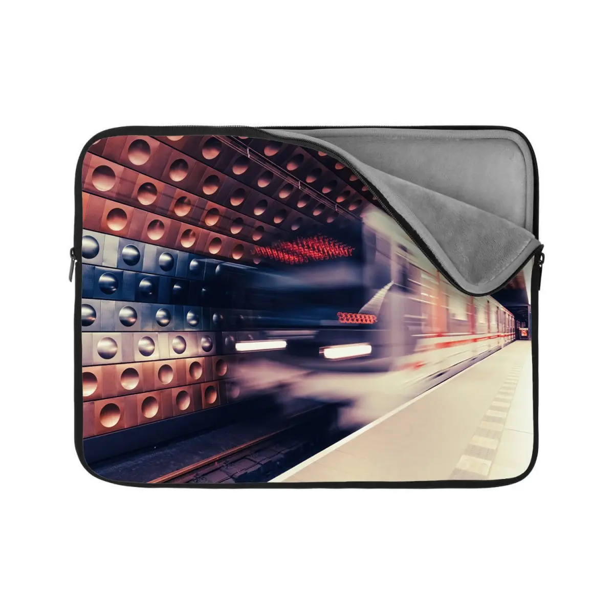 Obal na notebook Metro v barevné stanici - 13"