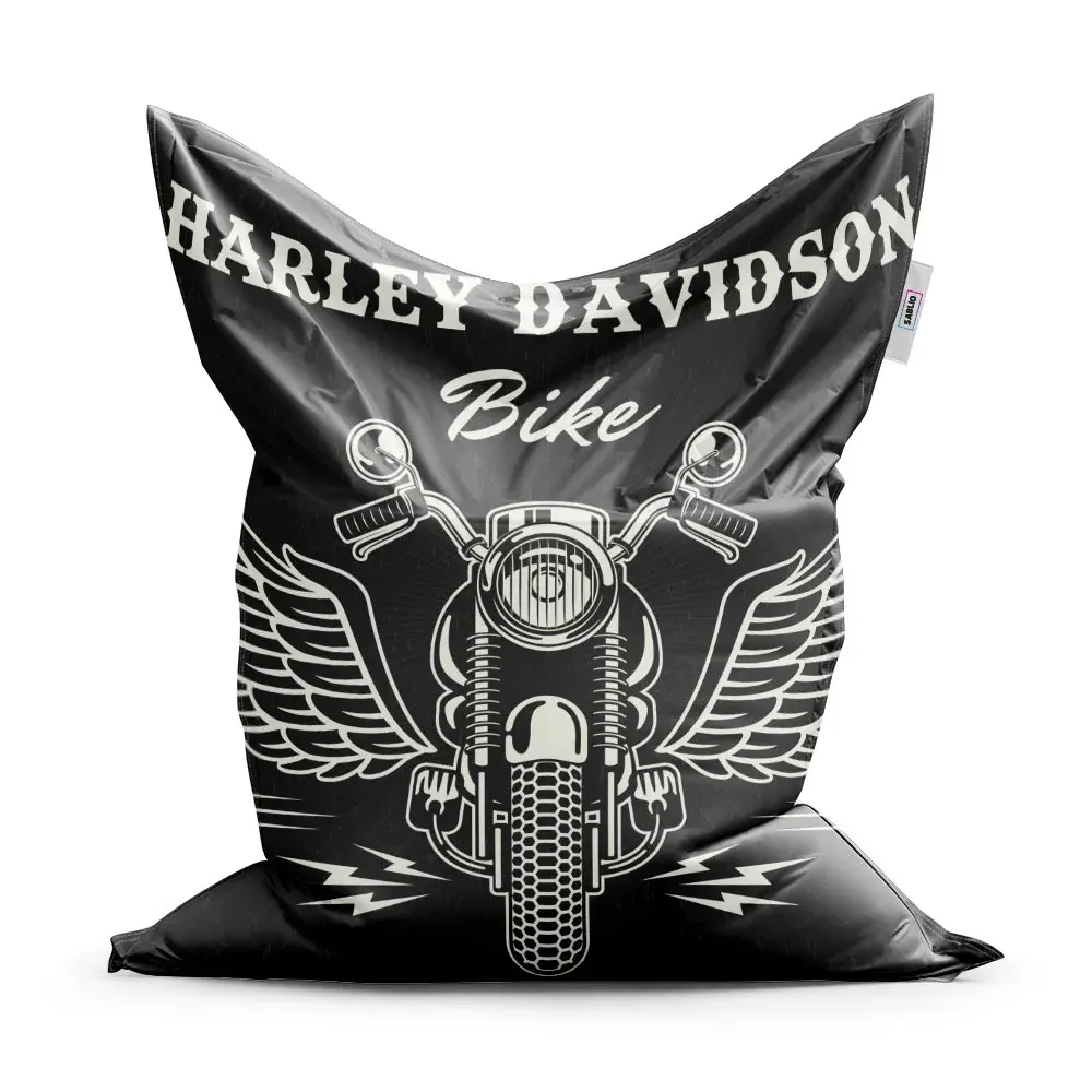 Sedací vak Harley-Davidson S křídly - 150x100 cm