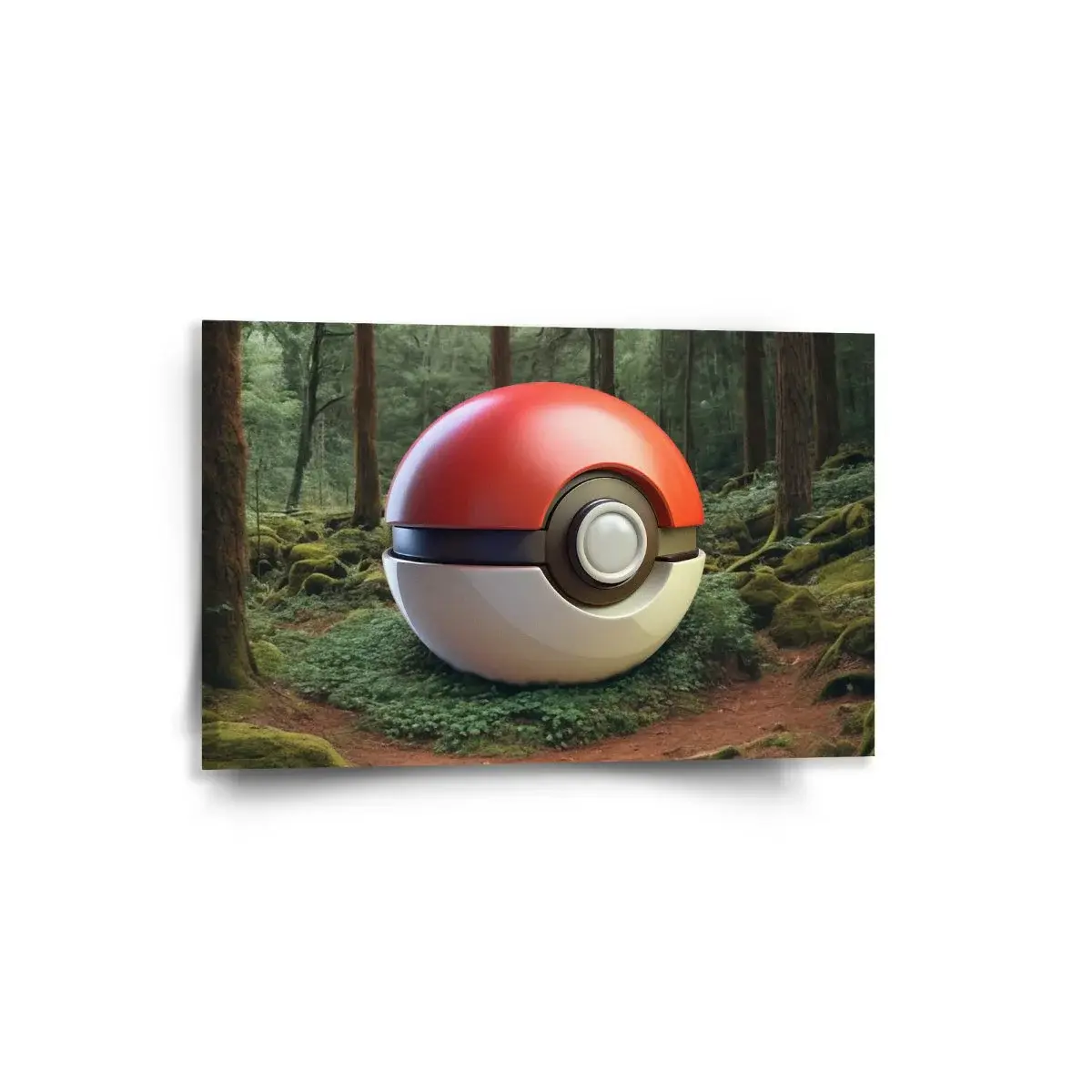 Obraz Pokemon ball Les - 60x40 cm
