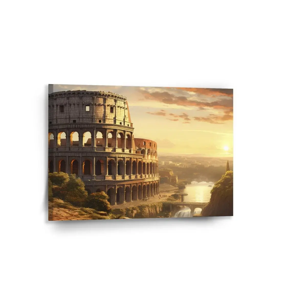 Obraz Řím Koloseum Historic - 90x60 cm