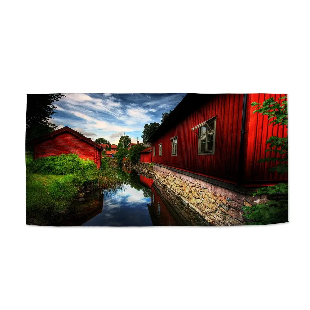 Ručník Červený dům - 30x50 cm