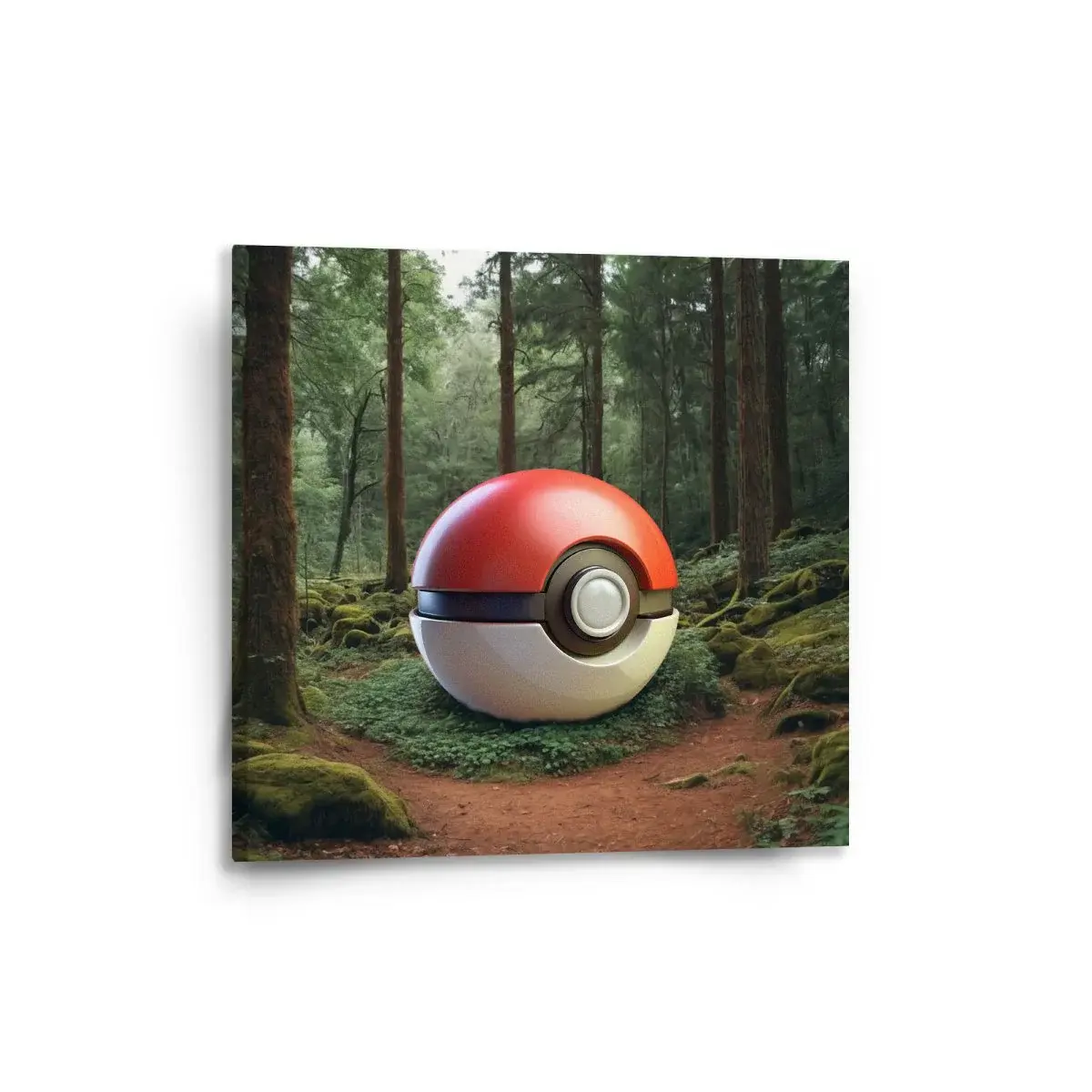 Obraz Pokemon ball Les - 50x50 cm